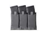 Elastic Triple Rifle Mag Pouch - WOLF GRAY